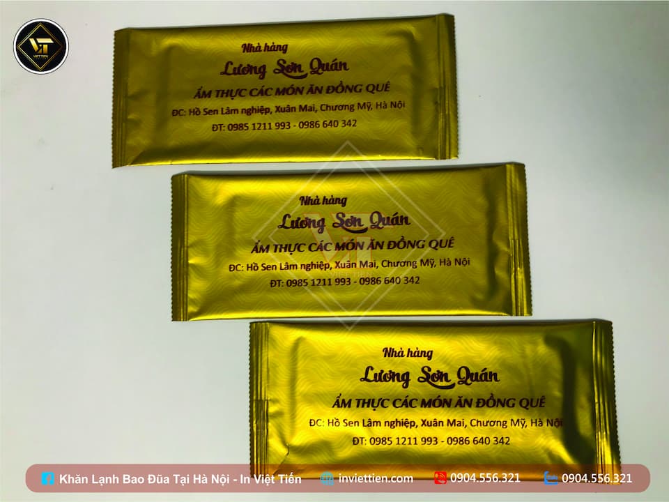 Khăn lạnh cho nhà hàng đẹp giá rẻ