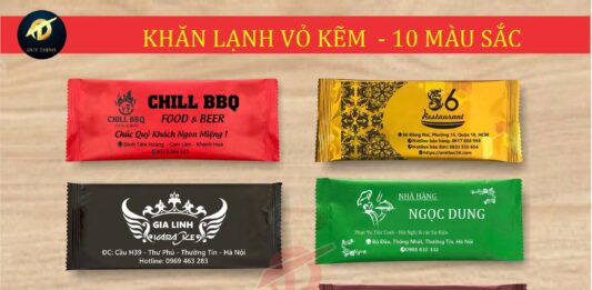 In khăn lạnh tại Bắc Ninh in đẹp giao ngay toàn tỉnh