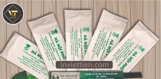 Mẫu Khăn Lạnh Đẹp Cho Nhà Hàng, Karaoke, Tiệc Cưới Mới Nhất Khăn lạnh, bao đũa nhà hàng tại Hà Nội