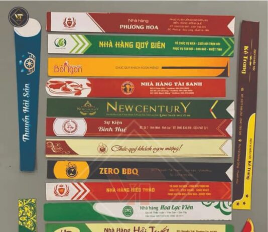 In Vỏ Bao Đũa Nhà Hàng Đẹp Tại Quảng Ninh