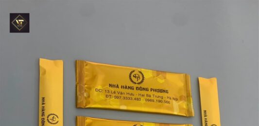 Công ty In VIệt Tiến chuyên sản xuất in vỏ bao đũa cho nhà hàng, tiệc cưới đẹp giá rẻ tại Hồ Chí Minh HCM