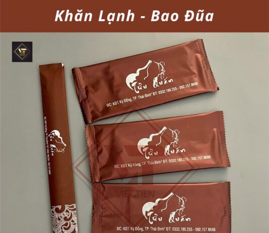 SẢN XUẤT IN KHĂN LẠNH GIÁ RẺ SỈ TẠI BÌNH DƯƠNG, THỦ DẦU MỘT Công ty In Việt Tiến chuyên sản xuất in khăn lạnh, khăn giấy ướt cho nhà hàng, karaoke giá rẻ sỉ tại Bình Dương