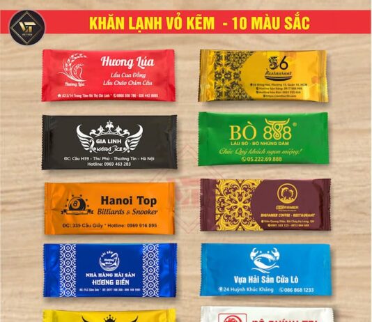 Kinh doanh khăn lạnh cho nhà hàng
