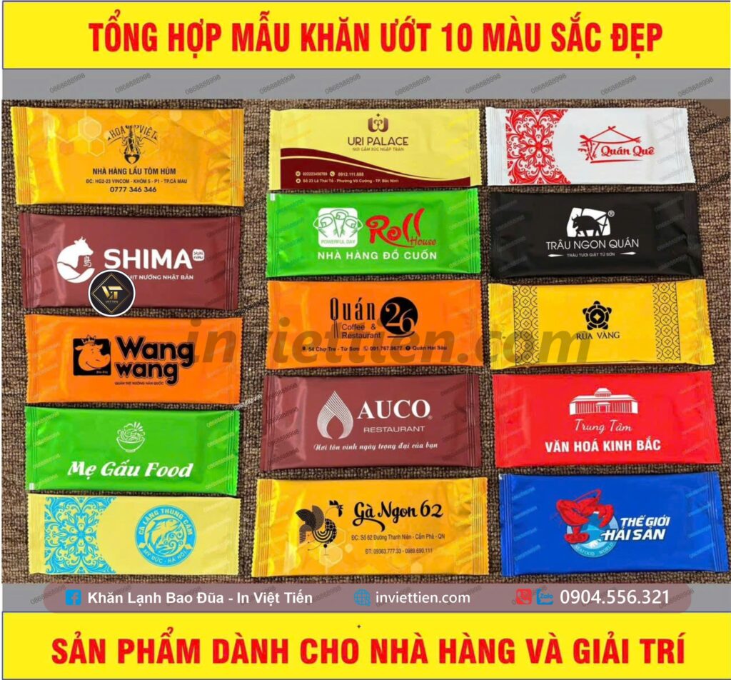 Khăn in logo – nhận diện thương hiệu, quảng bá lâu dài