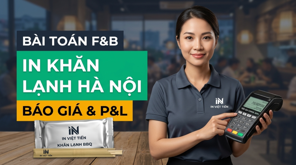 Báo Giá In Khăn Lạnh Tại Hà Nội & Bài Toán Tối Ưu Chi Phí P&L Cho Nhà Hàng