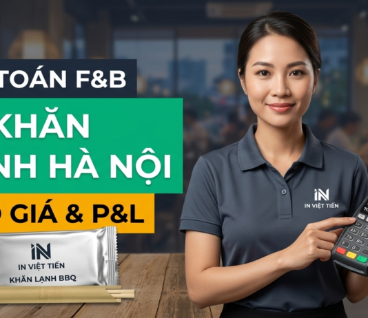 Báo Giá In Khăn Lạnh Tại Hà Nội & Bài Toán Tối Ưu Chi Phí P&L Cho Nhà Hàng