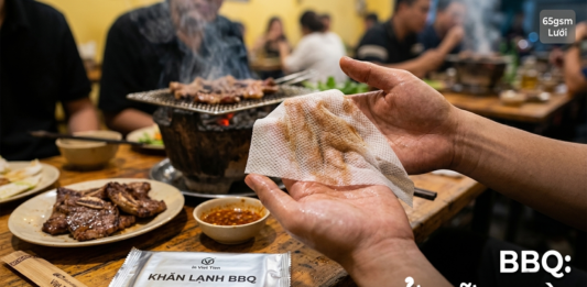 Giải Pháp Khăn Lạnh Cho Nhà Hàng Lẩu Nướng BBQ Khả Năng Tẩy Dầu Mỡ & Khử Mùi Triệt Để