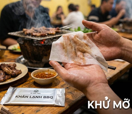 Giải Pháp Khăn Lạnh Cho Nhà Hàng Lẩu Nướng BBQ Khả Năng Tẩy Dầu Mỡ & Khử Mùi Triệt Để